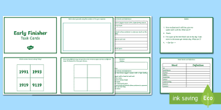However, engaging your kids in some enjoyable english learning activities can make it easy for you to teach the language, and easy for your kindergartner to. Early Finisher Task Cards Worksheet Worksheet