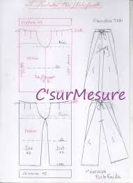 4 33 Pantalon Thai Ou Portefeuille Type C Sur Mesure Pantalon Thai Couture Mode Modele De Pantalons