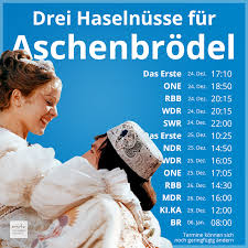 Drei Haselnusse Fur Aschenbrodel Sendetermine 2019 Sind Da Bildderfrau De
