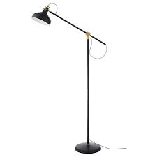 Ranarp Floor Reading Lamp Black Ikea Ikea Stehlampe Ikea Lampen Led Lampe
