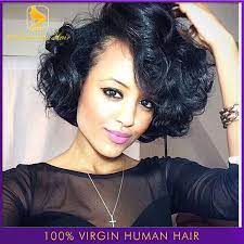 Side Part Curly Bob Black Women Google Search Wavy Bob Hairstyles Natural Hair Styles Curly Bob Hairstyles