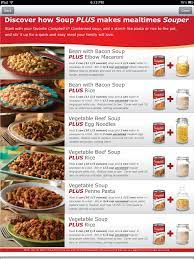 Campbell S Soup Plus Recipes Campbells Soup Recipes Campbells Recipes Soup Recipes