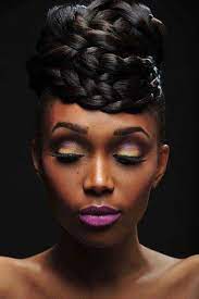 Best Black Woman Wedding Hairstyle Black Wedding Hairstyles Braided Hairstyles For Wedding Natural Hair Styles