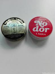 Lata Raras Desodorante Nodor Y Mentol Chino Comprar Cajas Antiguas Y Cajitas Metalicas En Todocoleccion 103193008