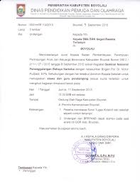 Contoh surat undangan rapat warga dilingkup rt dan rw. Contoh Surat Undangan Seminar Perusahaan Sample Surat Dokterandalan