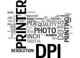Dots per inch or dpi is a measure only recognised in software applications which are designed for preparing material for print, such as various office and desktop publishing applications, and is directly related to the actual measurement of the image on the printed page. What Is Dpi Dots Per Inch Word Cloud Stock Illustration Illustration Of Black Characteristic 96631910