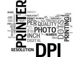 Dots per inch (dpi) is a measure of spatial printing or video dot density, in particular the number of individual dots that can be placed in a line within the span of 1 inch (2.54 cm). What Is Dpi Dots Per Inch Word Cloud Stock Illustration Illustration Of Black Characteristic 96631910