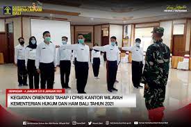 Dan tips mengahadapi tes wawancara, pengamatan fisik. Kegiatan Orientasi Tahap I Cpns Kantor Wilayah Kementerian Hukum Dan Ham Bali Tahun 2021