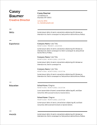 Choosing the best cv format depends on your professional situation. 45 Free Modern Resume Cv Templates Minimalist Simple Clean Design