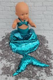 Nahanleitung Meerjungfrau Flossen Babyborn Schnittmuster Farbenmix Stricken Und Hakeln