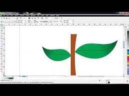Cara Membuat Daun Di Corel Draw Cara Menggambar Desain Belajar