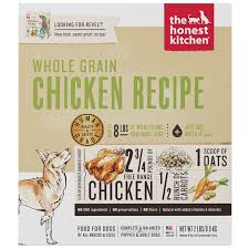 The average honest kitchen dog food mix is loaded with grains, such as oats, barley, rice, rye, and quinoa. The Honest Kitchen Whole Grain Chicken Recipe Dehydrated Dog Food The Animal Park Marketplace