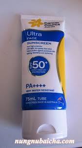 Cancer council australia sensitive spf50+ sunscreen lotion. Review Cancer Council Australia Spf50 Pa By à¸™ à¸‡à¸™ à¹ƒà¸šà¸Šà¸²