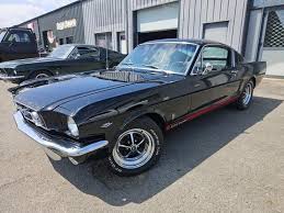 Image result for Raven Black 1966 Mustang