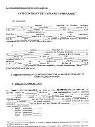 Newsletter infojuridic stiri, noutati, articole, dezbateri. Model Contract Si Ante Contract