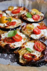 Pizza D Aubergine Tomate Et Mozzarella Aime Mange Recette Recettes De Cuisine Aubergine Pizza Mozzarella
