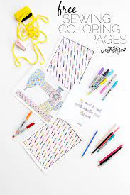 See more ideas about sewing vintage sewing sewing art. Free Sewing Coloring Pages See Kate Sew