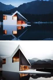 Natural finishes including rough cut lumber and stone promote a quality of life that is sometimes forgotten in the modern home design vernacular. 20 Most Beautiful Lake Houses In The World