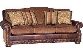 Leather And Fabric Sofa Couch Fabric Furniture Fabric Sofa