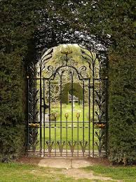 Antony House Garden Gates Modern Garden Garden Entrance