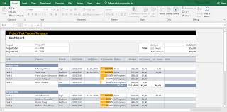 Project Task Tracker Template Etsy Templates Excel Templates Estimate Template