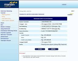 Cara menampilkan bukti transaksi di mandiri mobile banking. Transer Cost Picture Of Lombok Society Gili Trawangan Tripadvisor
