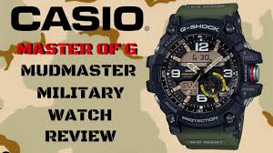 It is a shock resistant product which is water resistant up to 200m and has an auto led backlight. Casio G Shock Mudmaster Master Of G Series Watch Gg1000 1a3 Full Review Youtube