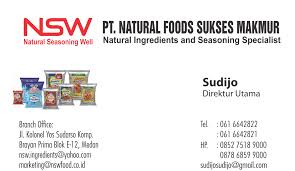 Senang melakukan transaksi pembelian dan memahami bisnis dagang, serta senang melakukan perencanaan pemesanan barang dan pembelanjaan? Pt Natural Foods Sukses Makmur