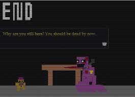 But what if purple man not kill? Death Minigame Sacred Meaning Of Purple Guy Five Nights At Freddys Roleplay Wiki Fandom