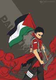 Animasi bendera palestina dan indonesia satu bangsaku. Raise The Flag Of Palestine By Ghozai On Deviantart Palestine Art Islamic Cartoon Palestine Flag