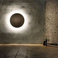 Lighting Up Your Weekend The Alma Wall Light By Award Winning Designer Emanuel Gargano Is A Stone Disc That Creates A C Osveshenie Dlya Vannoj Lampa Osveshenie