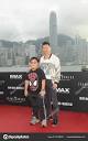 Hong Kong Actor Ray Lui Right His Son Lui Sin — Stock Editorial ...