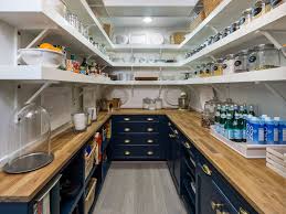 These pantries are a great addition to any kitchen for convenience and organization. 75 Beautiful Kitchen Pantry With Wood Countertops Pictures Ideas June 2021 Houzz