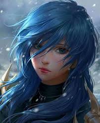 Risultati Immagini Per Fantasy Female Blue Hair Arte Fantasy Personaggi Immaginari Arte Digitale