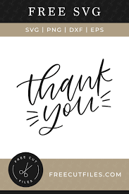 Free Free 188 Free Thank You Svg Files SVG PNG EPS DXF File