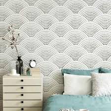 Choose a stencil and a wall. Herringbone Large Wall Stencil Modern Geometric Wall Etsy In 2021 Accent Wall Stencil Accent Wall Bedroom Paint Accent Wall Bedroom