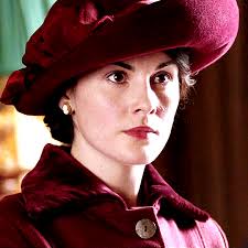 Mary Crawley dalam merah 🥰 : r/DowntonAbbey
