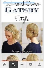 When the great gatsby is finally released in may 2013, the 1920s hair trend will be in full swing. The Great Gatsby Hair Style Very Elegant X Great Gatsby Hairstyles Gatsby Hair Gatsby Hairstyles For Long Hair