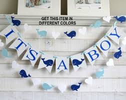 Whale Baby Shower Etsy