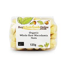 Australian certified organic natural macadamia nuts · aco certified #11617 · vegan friendly and gluten free · australian grown macadamia nuts, grown on the mid . Buy Organic Whole Raw Macadamia Nuts Uk 125g 11 34kg Buy Wholefoods Online