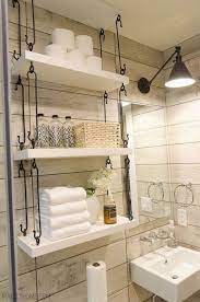 Although there is an absolute lack of floor space, you can always make up for storage. Amazing Small Bathrooms In Small Appartment Ideas Home To Z Tiny Bathroom Storage Bathroom Storage Solutions Small Bathroom Storage