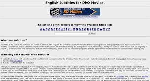 Subtitles are available here in many different languages. Best 13 Sites To Download Subtitles For Movies Quickly