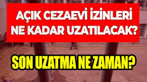 Check spelling or type a new query. Acik Cezaevi Izinleri Ne Zamana Kadar Uzatilacak Son Tarih Youtube
