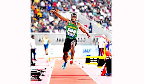 Volodymyr inozemtsev was a ukrainian triple jumper. Hugues Fabrice Zango Breaks World Indoor Triple Jump Record Aw