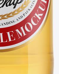 Download Cider Bottle Mockup In Bottle Mockups On Yellow Images Object Mockups