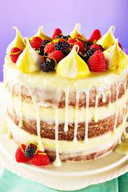 Lemon And Elderflower Drizzle Cake Recipe Lemon Birthday Cakes Drizzle Cake Lemon Drizzle Cake