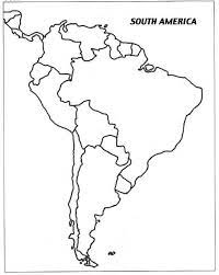 The least forested countries in the world. Blank Map Of S America South America Map Blank Map Central America Map