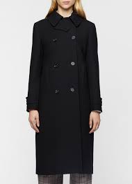 Shop womens trench coats at bloomingdales.com. Women S Black Wool Double Breasted Trench Coat Paul Smith Asia