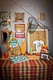 Fishing Baby Shower Theme Game Fishing Themed Baby Shower Great For The Mom Who Wants Fishing Baby Shower Theme Baby Shower Fishing Baby Boy Shower