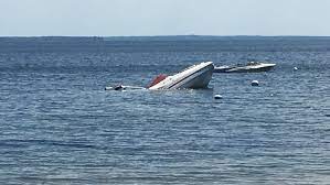 Sailing instruction is also available and is a fun activity for families and. Boats Damaged As Strong Winds Slam Sebago Lake Wgme